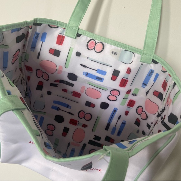 Kate Spade x Clinique Everyday Tote Bag Approx. 13” by 17” - Picture 2 of 3